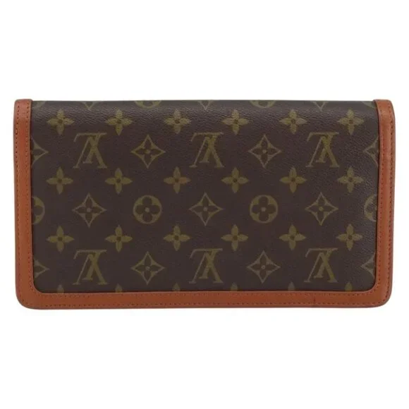 LOUIS VUITTON Monogram Pochette Dam PM Clutch Bag